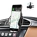 abaolux Air Vent Phone Holder Car Mount with Quick Easy Release Button and 360 Degree Rotation Cradle for IPhone, Samsung Galaxy and Most 1.9-3.7 Inches Smartphones (Black)