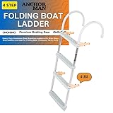 Anchor-Man Aluminum 4-Step Boat Ladder