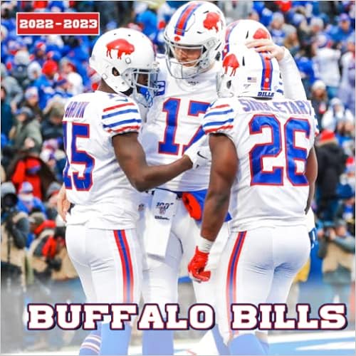 Nfl Calendrier 2023 Buffalo Bills 2022 Calendar: Nfl Football Team Squared Mini Planner Jan  2022 To Dec 2022 Plus 6 Extra Months | Photos Pictures Christmas Gift Idea  For Sport Soccer Fans Kalendar Calendario Calendrier: