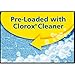 Clorox ScrubSingles, Bathroom, Bleach Free Cleaning Pad - Rain Clean, 12 Count