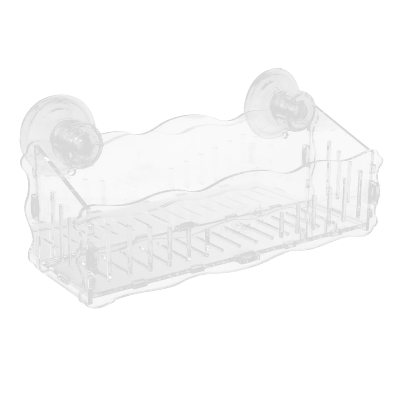 Happyyami Flower Pots Plant Supports Suction Cup Planter Household Plant Shelf Garden Bonsai Stands Potting Window Extender Flowerpot Transparent Acrylic 1 Household Bonsai Racks