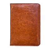 Leather Passport Holder – Sleek, Slim & Stylish – Easy Multi-pocket Organisation & Secured Valuables