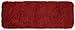 Garland Rug Jazz Runner Shaggy Washable Nylon Rug, 22-Inch by 60-Inch, Chili Pepper Red