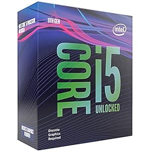Intel BX80684I59600KF Core Coffee Lake i5-9600KF Processor, 9MB, 4.60 GHz, 14nm
