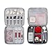 Rownyeon Makeup Train Cases Travel Makeup Bag Waterproof Portable Cosmetic Cases Organizer Mini with Adjustable Dividers for Cosmetics Makeup Brushes Toiletry Jewelry Digital Accessories Large