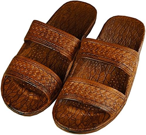 Brown Hawaii Unisex Sandal, 6, Brown