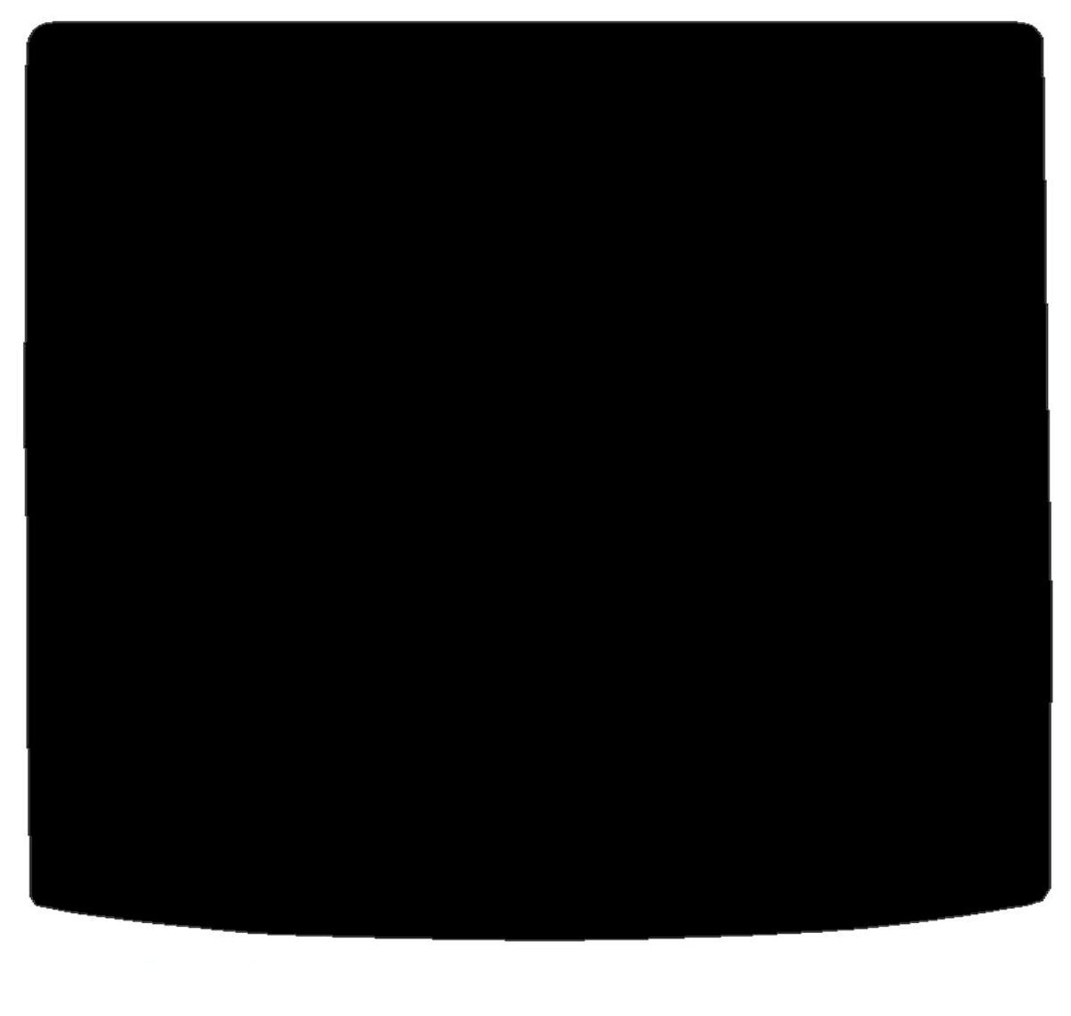 Sakura WW1524 Rubber Boot Mat, Black Trim