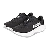 Hoka Women's Rincon 4 Sneaker, Black/White, 6 Wide