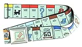 Monopoly Seatbelt Belt (Board Game Spaces)-Holds Pants Up