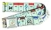 Monopoly Seatbelt Belt (Board Game Spaces)-Holds Pants Up