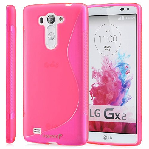 Fosmon DURA S Flexible Protective Skin Slim Fit Case for LG G Vista (Hot Pink)