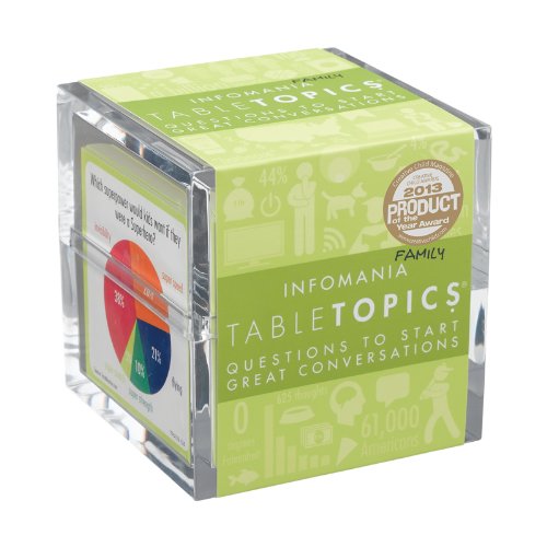 TABLETOPICS Family Infomania: Questions to Start Great Conversations