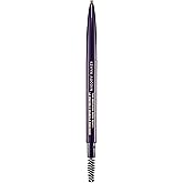 Kevyn Aucoin The Precision Brow Pencil, Brunette: Ultra slim, thin and strong. Retractable plus spoolie brush. Pro makeup artist go to. Sculpt, define and shape eyebrows. Stay put, smudge-proof.