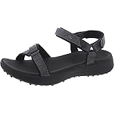 Skechers Women's 600 Spikeless Golf Sandals Shoe Black