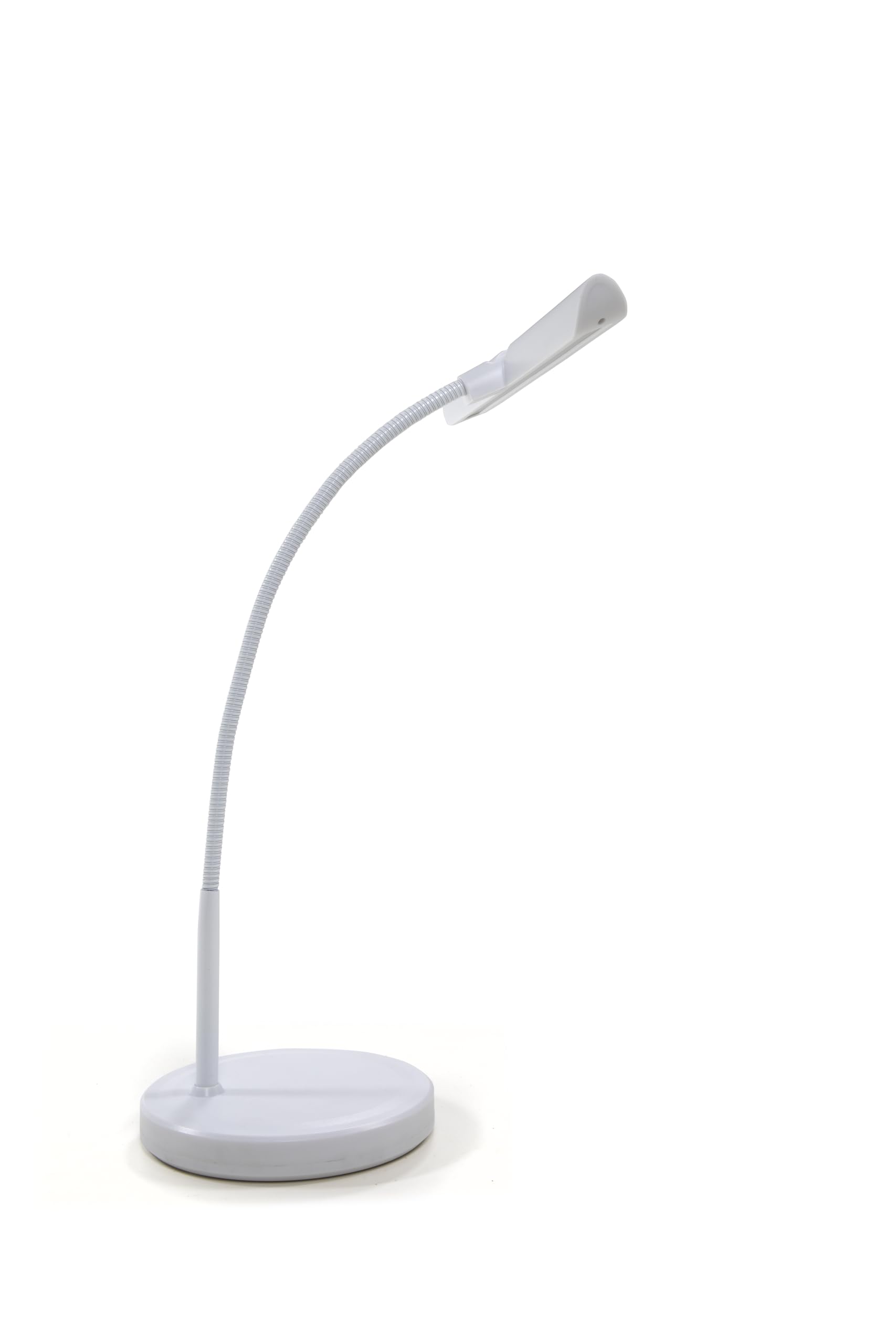 Juan Miguel Navarrez Piano Lamp - White - 18 LED Warm White - Flexible gooseneck - USB Slot - capacitive Switch
