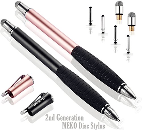 Meko (2nd generation) [2 in 1 precision series] disc stylus pen f…