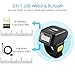 Portable Ring 1D 2D QR Barcode Scanner,Wearable Wireless Finger Mini Bar Code Reader Compatible for Windows, Mac OS, Android 4.0+, iOS Support Scan QR PDF417 DataMatrix on Screen and Paper