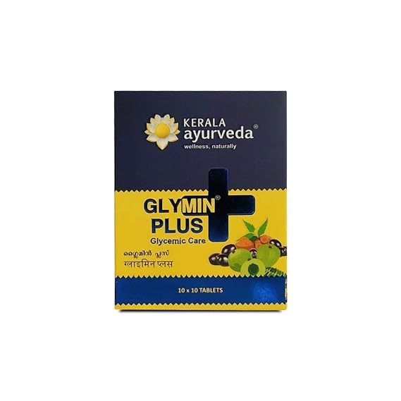 Buy Kerala Ayurveda Glymin Plus Tablet 100 Count Online at Low Prices