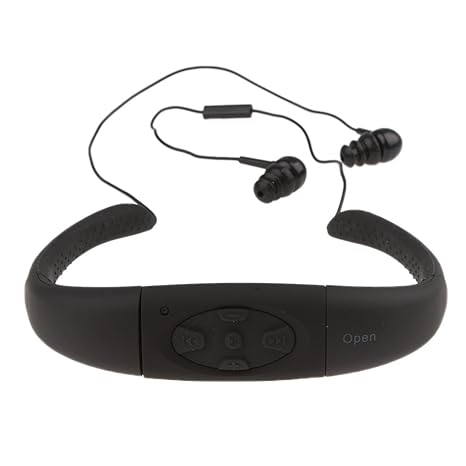 Waterproof Wireless Earphone Headset Headphone #underwater #speaker #for #swimming Waterproof Wireless Earphone Headset Headphone