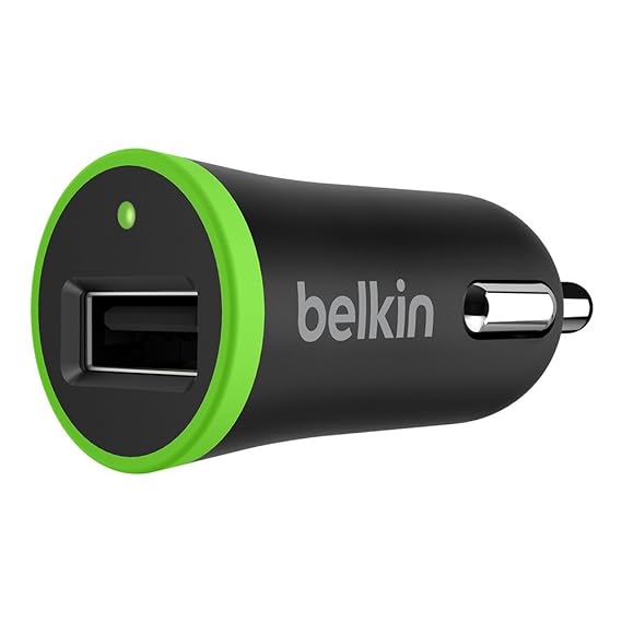 Belkin universal KfZ-Ladegerät mit USB-Anschluss (2.4A, 12 Watt, geeignet für iPhone, iPad, iPod, Smartphones und Tablets) sc