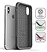 iPhone Xs MAX Case (2018) - Encased Heavy Duty Protective Military Grade Armor Protection w/Full Body Shock Resistant TPU (2018 Rebel Black)