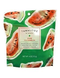 Tamalitoz - Caramelo duro con relleno de Chile, lima y sal marina, paquete de 4
