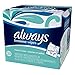 Always Lightly Scented Wipes-To-Go, 3.9