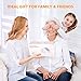Electric Massager, ATMOKO 3D Shiatsu Neck & Shoulder Massager with Heating & Vibration Function, for Shoulders, Neck, Back, Waist, Legs, Arms, Soles, Relieve Muscle Pain