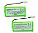Axiom 2-Pack Rechargeable Battery For VTech BT1018 / BT1022 / BT1011 / BT183348 / BT18432 / BT283348 / BT800 / BT6010 / BT84342 / BY0736 / CBD8004