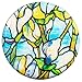 Buttonsmith Tiffany Magnola Magnet Set - Set of 4 1.25