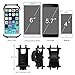 Bike Phone Mount Holder, Shock-Proof/Anti-Shake Silicone Strap Universal Adjustable Bicycle Motorcycle Handlebar Mount Compatible GPS iPhone Xs Max, 8/8 Plus, 7, 6/6s Plus, S9thumb 3