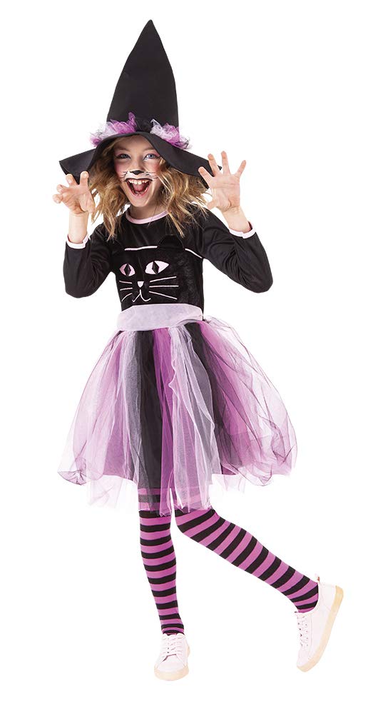 Rubie´s Girl's Disfraz Bruja Felina Inf Costumes, Multicolor, L