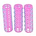 Dovewill 10pcs Hair Roller Curlers 5cm for Barbie Doll Hair Styling Make Up Plastic Fuchsia