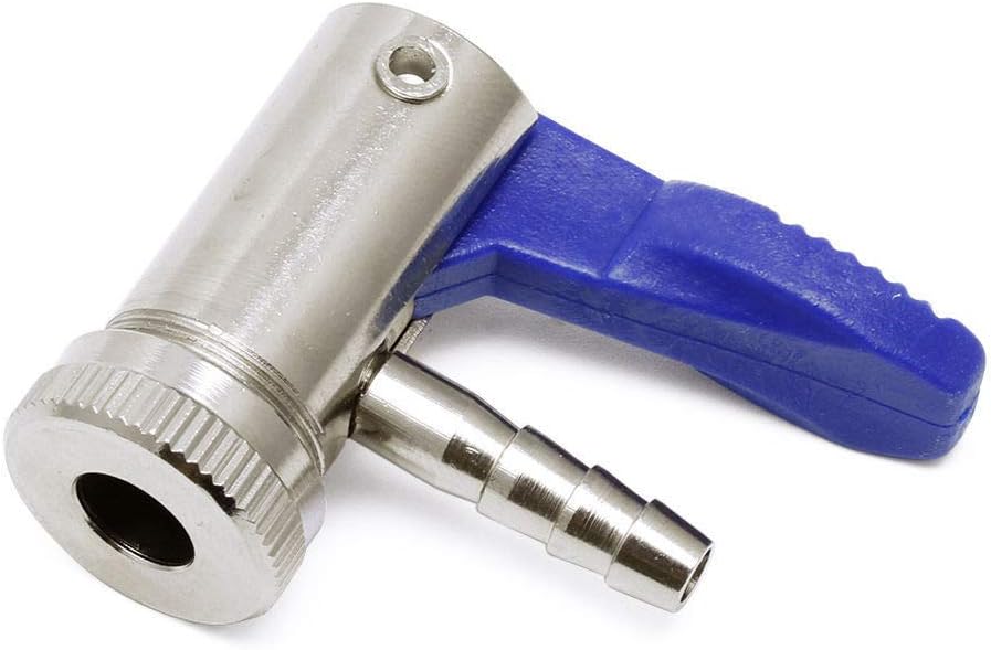 RYcoexs 6mm/8mm Car Motorbike Bicycle Tyre Tire Inflator Air Pump Valve Chuck Connector