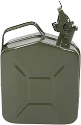 Bonnlo 5L Fuel Oil Storage Can Metal Petrol Diesel Tank with Spout view 7