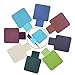 BronaGrand 8pcs Self-adhesive Leather Pen Holder with Elastic Loop for Notebooks, Journals,Calendars and Planners(8 Colors)