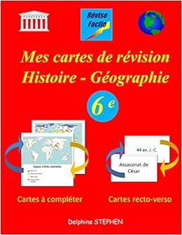Mes cartes de révision Histoire - Géographie 6e