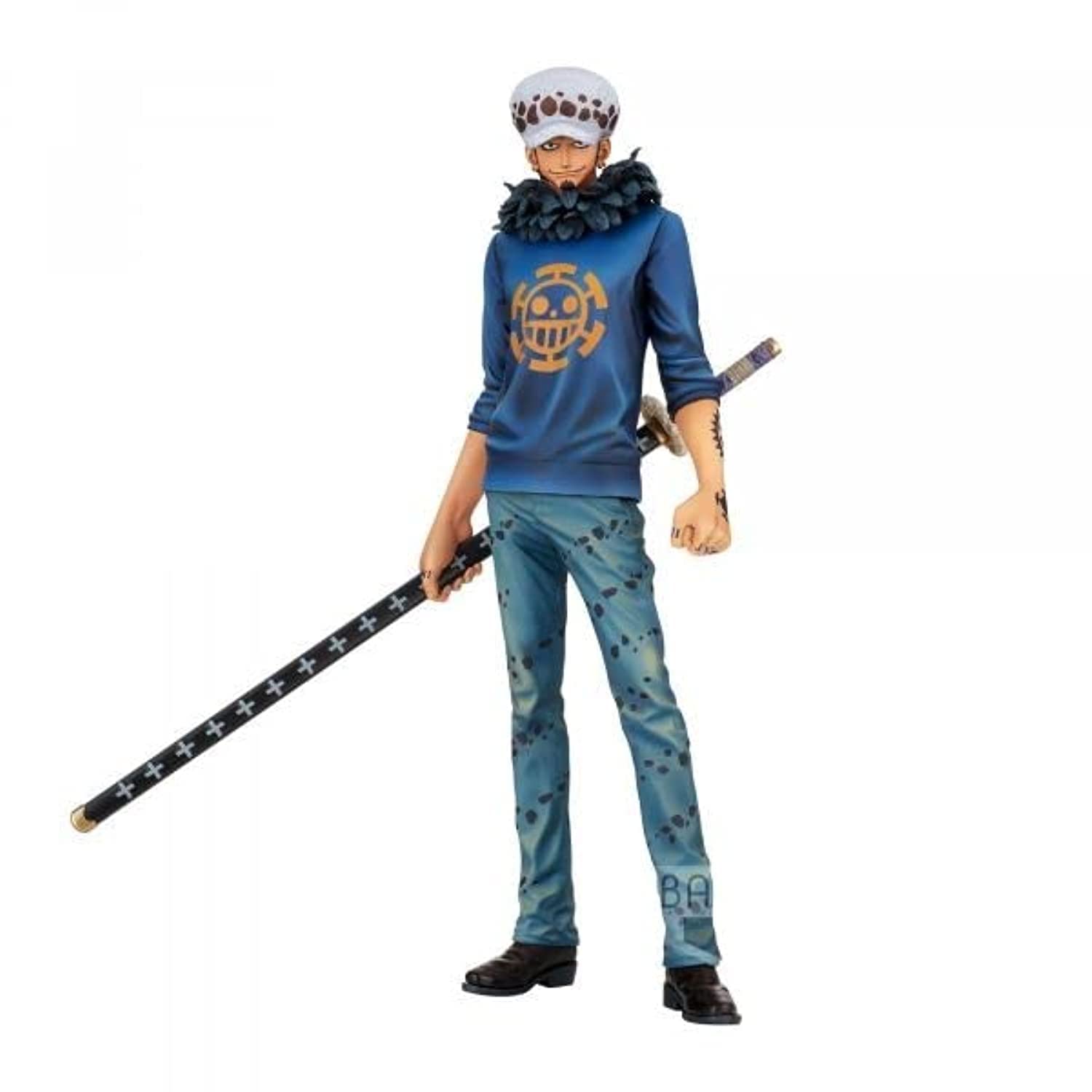 Banpresto One Piece - The Trafalgar Law - Master Stars Piece - Figurine Black, 26 cm