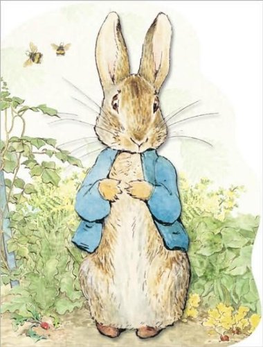 Peter Rabbit Large Shaped Board Book by beatrix-potter (Paperback)