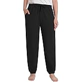Latuza Women's Petite Lounge Pants Cuffed Pajama Pants