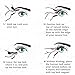 Mupater New False Magnetic Eyelashes, 3D Reusable Magnetic Fake Eyelashes, 0.02mm Ultra-thin (1 Pair 4 Pieces)