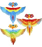 Bird-Costume Eagle-Parrot-Wings for Kids and Bird Mask, Owl Dress-Up Costumes as Girls Boys Party...