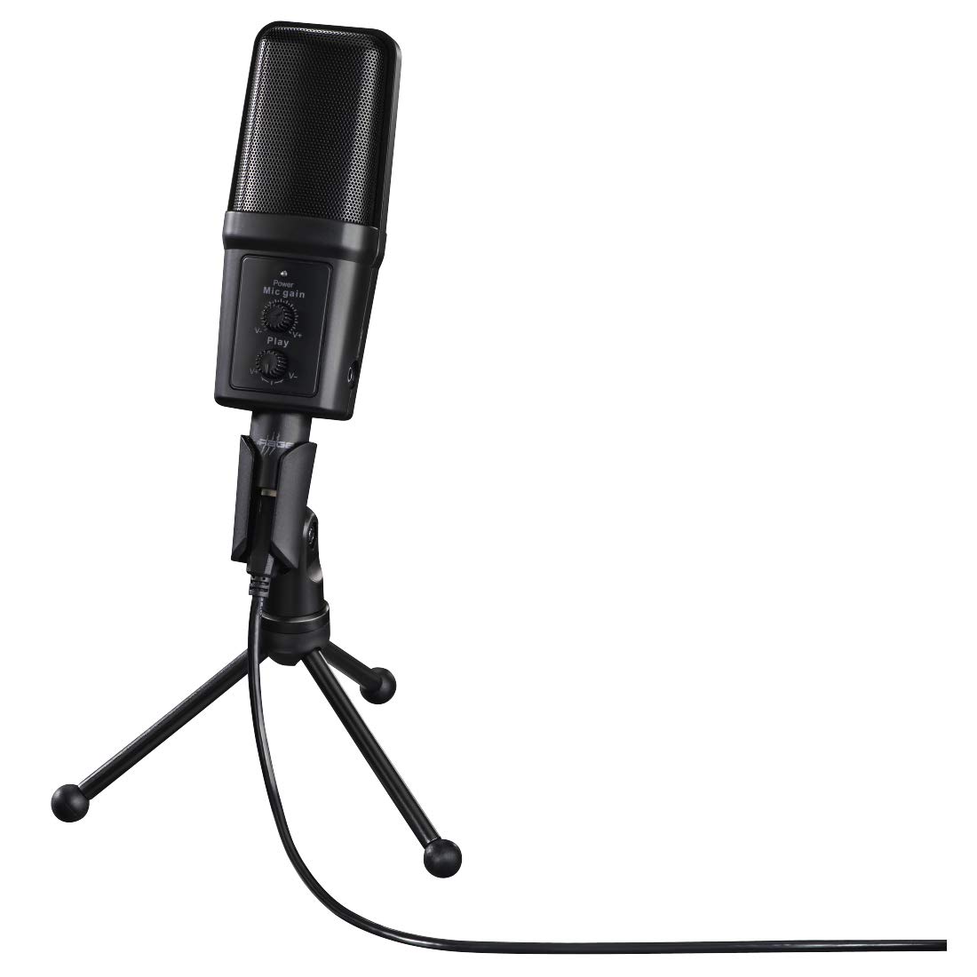 uRage "MIC xStr3am Revolution Gaming Microphone (Microphone, 38dB ± 3dB, 30-18000Hz, 2200Ω, Wired, 2.5m) Black