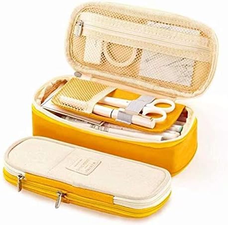 Big Capacity Pencil Pen Case Office College School Large Storage High Capacity Bag Pouch Holder Box Organizer
