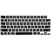 ProElife Keyboard Cover Skin for MacBook Air 13.6 inch 15 inch 2025 2024 2023 M4 M3 M2 Chip A2681 A2941, Ultra Thin Keyboard 