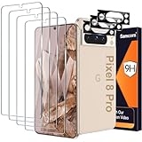 [4+3 Pack] Glass Screen Protector for Google Pixel