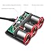Cigarette Lighter Adapter, KPPOL 120W 12/24 Volt 3-Socket Car Cigarette Lighter Splitter USB Outlet Power Adapter Extension Cord 3.4A Fast Dual USB Car Charger Adapter Powered for Cell Phone, Tablets