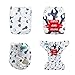 ALVABABY Baby Diapers Reuseable Washable Pocket Cloth Diaper Nappy with 2 Inserts DYX12