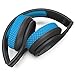 SMS Audio SMS-ONWD-SPRT-BLU STREET by 50 On-Ear Wired Sport Headphones - Blue