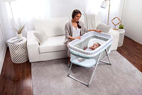 ingenuity foldaway rocking bassinet juniper